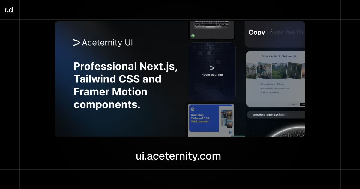 Aceternity UI registry preview