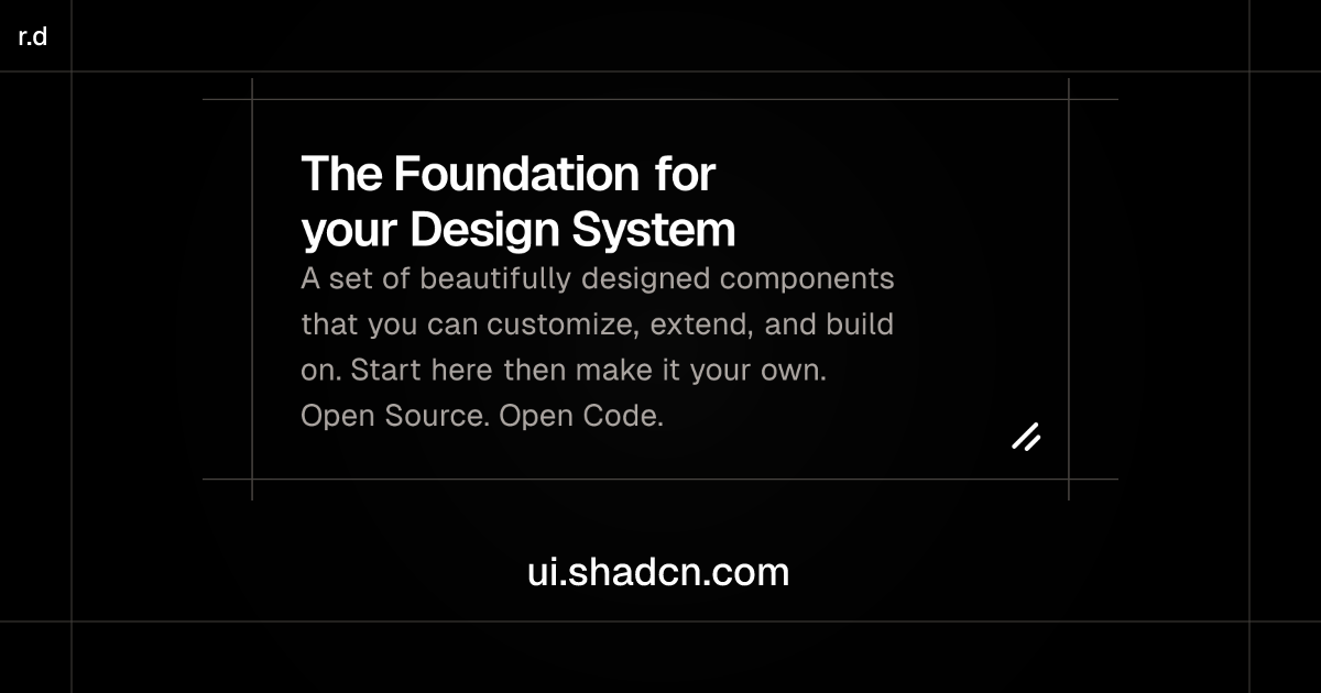 shadcn/ui registry preview