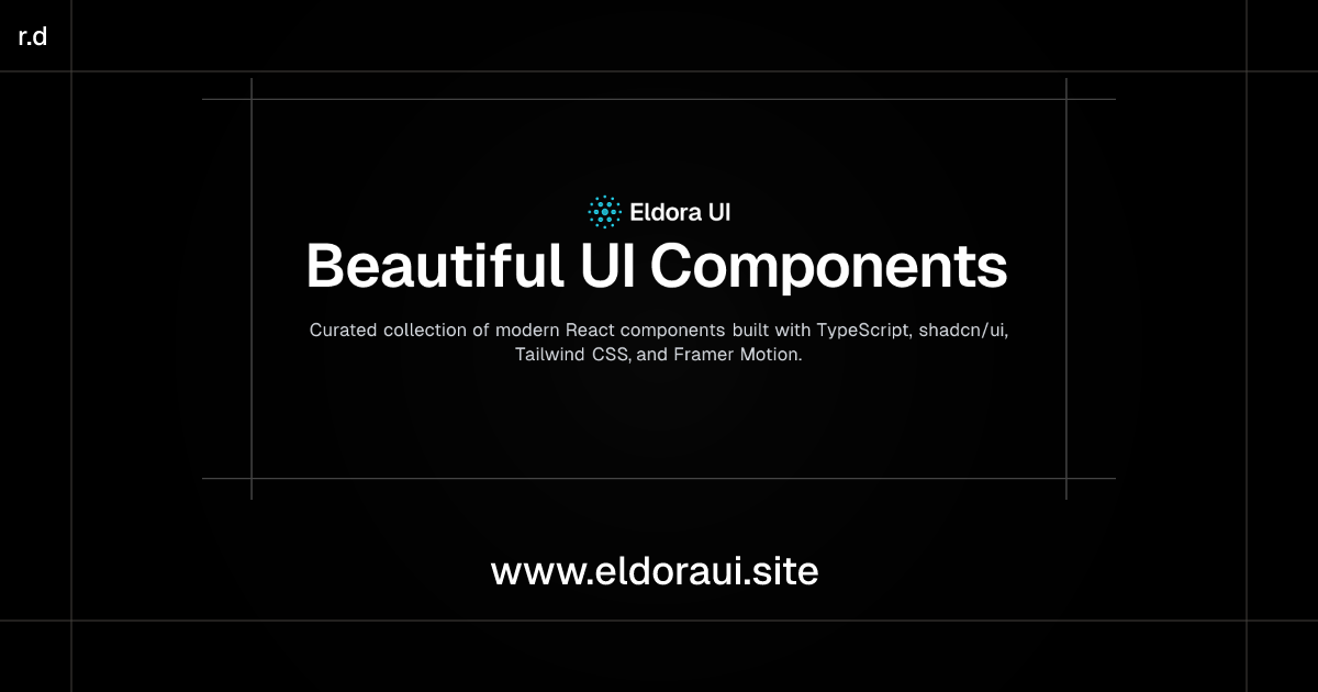 Eldora UI registry preview